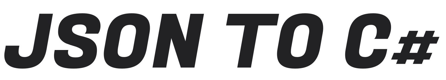 Free JSON to C# Converter